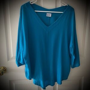 GORGEOUS OH MY GAUZE! LYNN BLOUSE TOP size XLarge in NEW EXCELLENT CONDITION